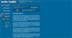 Desktop Screenshot of hodgkin-info.de